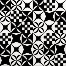 Мозаика Cas Ceramica Black & White Mosaico 9 mm 20х20