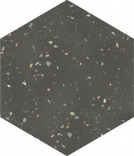 Керамогранит DNA Tiles Terrazzo Graphite Colours 32x36,8