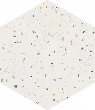 Керамогранит DNA Tiles Terrazzo White Colours 32x36,8