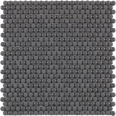 187535 Мозаика Dune Glass Mosaics Dots Grey 28,2x28,5