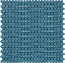 187538 Мозаика Dune Glass Mosaics Dots Blue 28,2x28,5