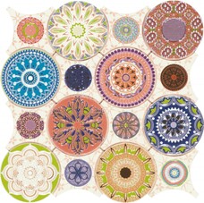 Мозаика Dune Mosaico de Сeramica 186922 Mandala 28x28