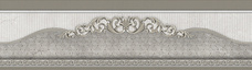 Бордюр	El Molino	Venecia Plata-Gris Cenefa 	7x25
