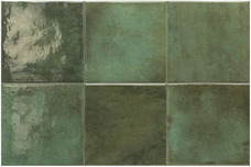 31566 Керамогранит Equipe Spa&Pools Moss Green Gloss 15х15