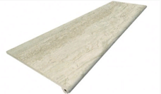 Ступень фронтальная Exagres Marbles C-1 Fior Travertino 33x120