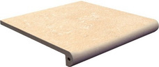 Ступень фронтальная Exagres Stone Peldano Cream 33x33