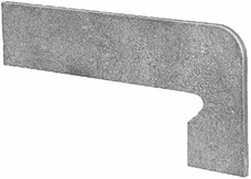 Боковина Exagres Vega Gris Zanquin Правый 17.5х39.5 Боковина Exagres Vega Gris Zanquin Правый 17.5х39.5
