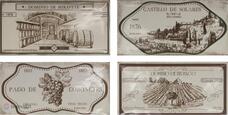 Декор Fabresa Artisan Hueso Wine Labels Decor Mix 10x20