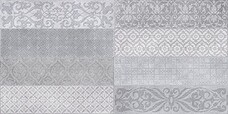 Плитка настенная Gayafores Bricktrend Rev. Deco Grey 8,15x33,15