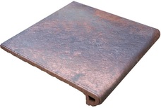 906866 Ступень Gres Aragon Metal Peldano Redondo Red 33х32,5