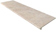 970444 Ступень фронтальная Gres de Aragon Petra Smooth Round. Beige 33х120