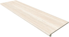 971163 Ступень фронтальная Gres Aragon Travis Peldaño Recto Beige Liso 120x33