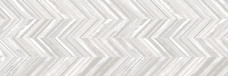 Плитка Ibero Cromat-One Dec Fold White 25x75