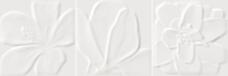 Панно Ibero Poeme Decor Avril Beige (из 3-х шт.) 25x75