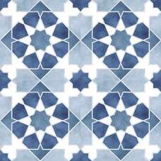Плитка керамическая KerLife Rabat Blue 45x45