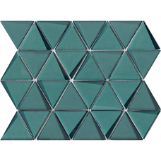 L244009721 Мозаика L'antic Colonial Glass Mosaics Effect Triangle Emerald 31x26