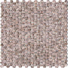 L244008691 Мозаика L'antic Colonial Metal Mosaics Gravity Aluminium Hexagon Rose Gold 30,7x30,4