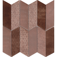 L244009701 Мозаика L'antic Colonial Glass Mosaics Rhomboid Chocolate 29,8x29,8