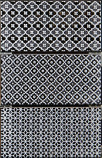  УТ-00008563 Декор Monopole Mirage Decor Jewel Pearl Black 7,5x15