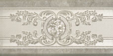 Бордюр Navarti Daino Reale Cenefa Gris 12х25