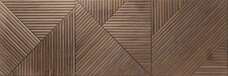 Плитка настенная Porcelanite Dos 9545 Amazonas Wengue Relieve Rect. 30x90