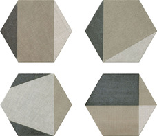 Керамогранит Realonda Hextangram Fabric Taupe 28,5х33