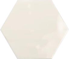 PT03135  Плитка керамическая Ribesalbes Geometry Hex Ivory Glossy 15х17,3