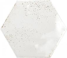 PT03126 Плитка керамическая Ribesalbes Hope Hex White Glossy 15x17,3