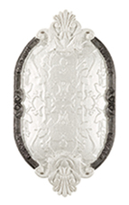 RO04IN4426	Декор	Rocersa Mitra Trevi	Inserto Dynasty Silver 10x18