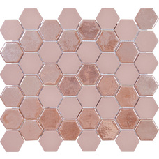 Мозаика Togamamosaic Sixties Pink 6 (5х5) 33х29,8