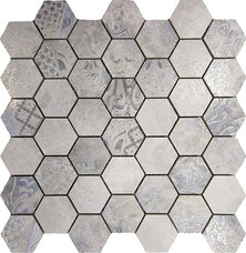 ABSHEG	Мозаика	Absolut Keramika Troya	Mosaico  Hexagon 30х30