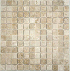 35796 Мозаика FK Marble Cappucino Beige 23-4T  состаренная (чип 2,3х2,3) 30,5х30,5