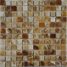 35408 Мозаика FK Marble Caramel Onyx 15-4T состаренная (чип 1,5х1,5) 30,5х30,5