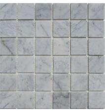 35401 Мозаика FK Marble Classic Mosaic Bianco Carrara 48-6P полированная (чип 4,8х4,8) 30,5х30,5
