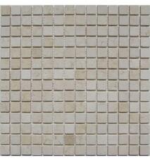 35404 Мозаика FK Marble Classic Mosaic Botticino 20-4T состаренная (чип 2х2) 30,5х30,5