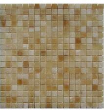 35407 Мозаика FK Marble Classic Mosaic Caramel Onyx 15-8P полированная (чип 1,5х1,5) 30,5х30,5