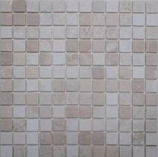 35844 Мозаика FK Marble Classic Mosaic Crema Marfil 23-4P  полированная (чип 2,3х2,3) 30,5х30,5