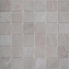 35845 Мозаика FK Marble Classic Mosaic Crema Marfil 48-4P  полированная (чип 4,8х4,8) 30,5х30,5