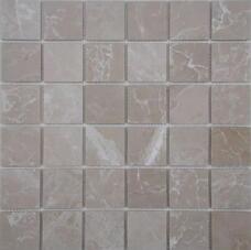 35687 Мозаика FK Marble Classic Mosaic Crema Marfil 48-6P  полированная (чип 4,8х4,8) 30,5х30,5