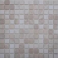 35736 Мозаика FK Marble Classic Mosaic Crema Nova 23-4T  состаренная (чип 2,3х2,3) 30,5х30,5