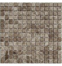 35419 Мозаика FK Marble Classic Mosaic Emperador Light 20-4T состаренная (чип 2х2) 30,5х30,5