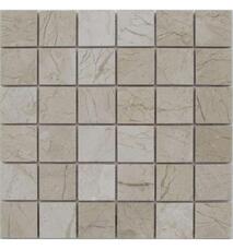 35342 Мозаика FK Marble Classic Mosaic Crema Nova 48-8P полированная (чип 4,8х4,8) 30,5х30,5