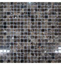 30026 Мозаика FK Marble Classic Mosaic Emperador Dark 15-4P полированная (чип 1,5х1,5) 30,5х30,5