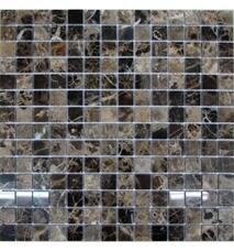 30028 Мозаика FK Marble Classic Mosaic Emperador Dark 20-4P полированная (чип 2х2) 30,5х30,5