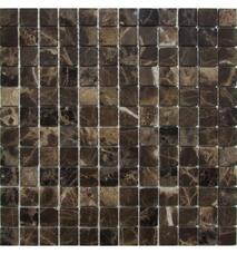35415 Мозаика FK Marble Classic Mosaic Emperador Dark 23-4P полированная (чип 2,3х2,3) 30х30