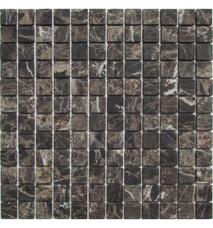 35416 Мозаика FK Marble Classic Mosaic Emperador Dark 23-4T состаренная (чип 2,3х2,3) 30х30