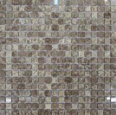 35816 Мозаика FK Marble Classic Mosaic Emperador Light 15-4P  полированная (чип 1,5х1,5) 30,5х30,5