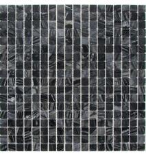 35423 Мозаика FK Marble Classic Mosaic Imperial Grey 15-4P полированная (чип 1,5х1,5) 30,5х30,5