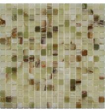 30042 Мозаика FK Marble Classic Mosaic Onyx Jade Verde 15-6P полированная (чип 1,5х1,5) 30,5х30,5