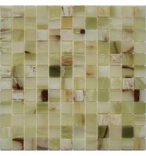 30043 Мозаика FK Marble Classic Mosaic Onyx Jade Verde 23-6P полированная (чип 2,3х2,3) 30х30